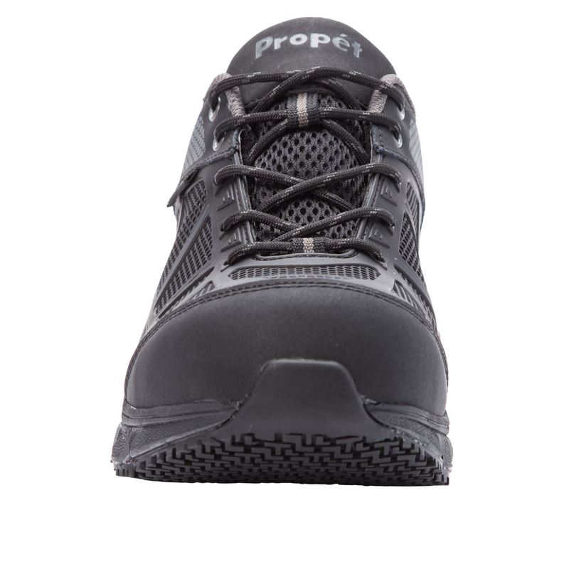 Dark Grey / Black Men's Propet Seeley Diabetic | PgviINMV