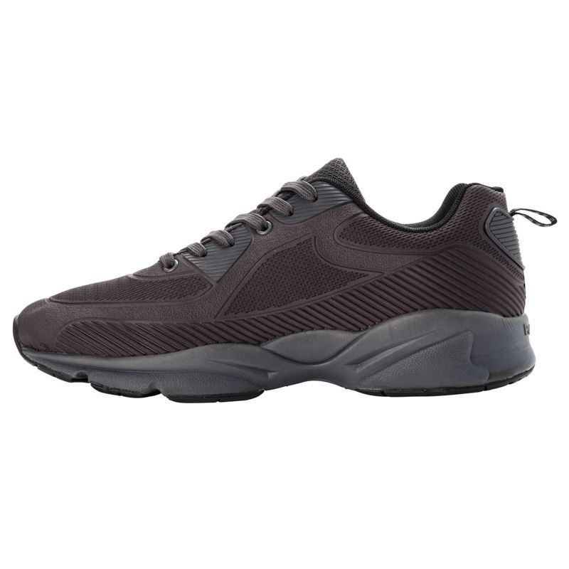 Dark Grey Men's Propet Stability Laser Sneakers | HEl5weHu