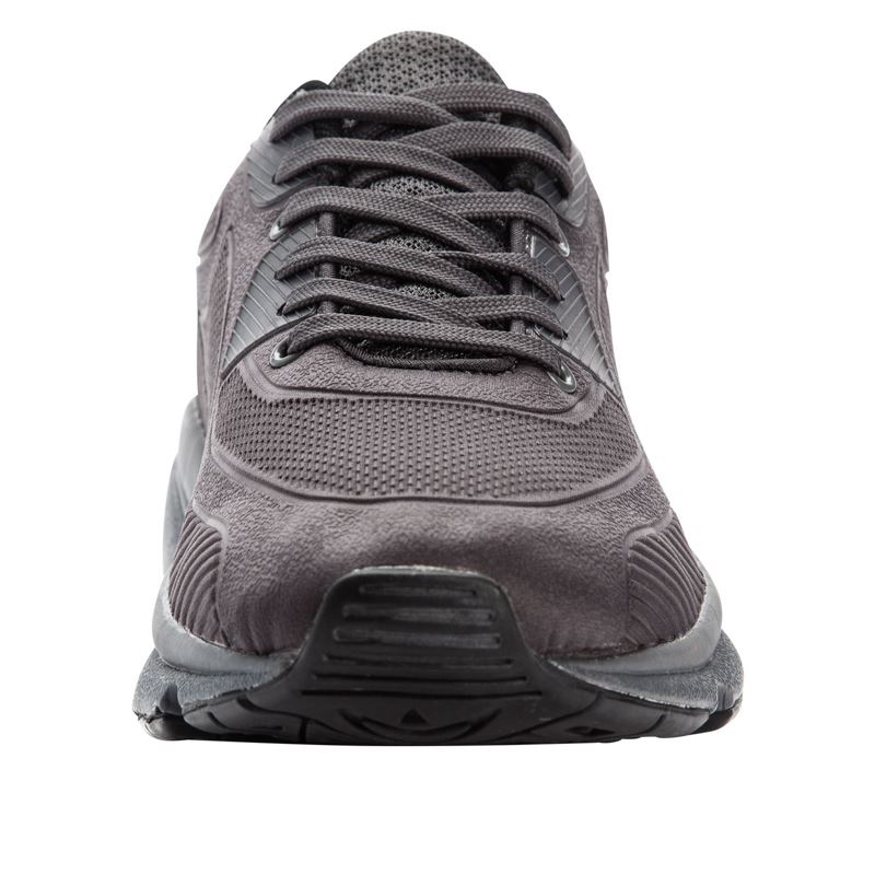 Dark Grey Men's Propet Stability Laser Sneakers | HEl5weHu