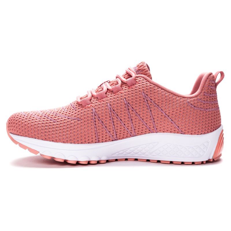 Dark Pink Women's Propet Tour Knit Sneakers | ZLIeBWkg