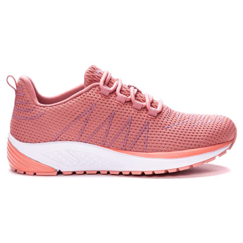 Dark Pink Women's Propet Tour Knit Sneakers | ZLIeBWkg