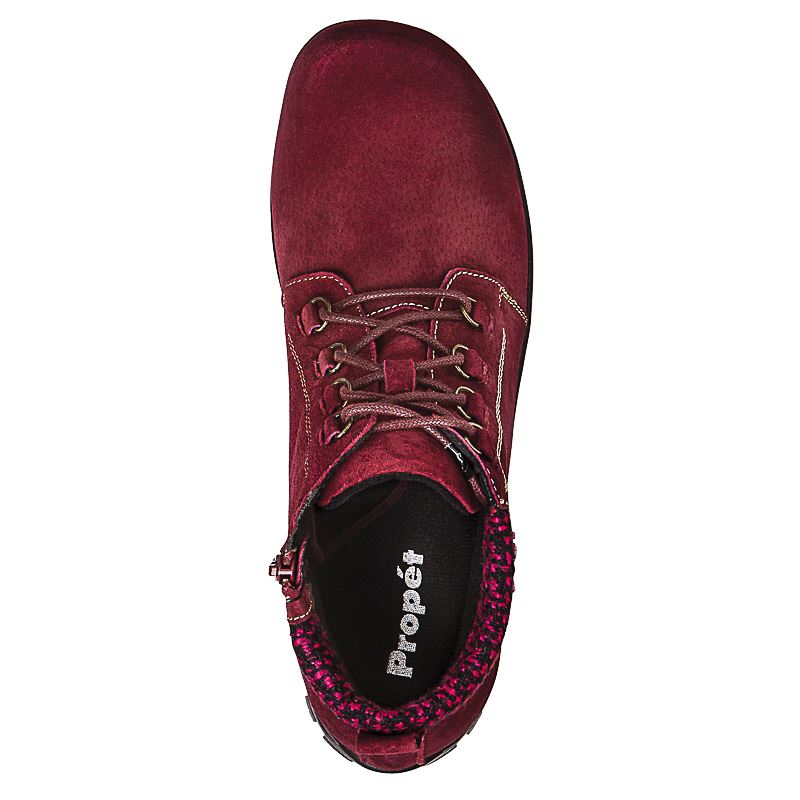 Dark Red Women's Propet Delaney Boots | 7bXQ5Q3g