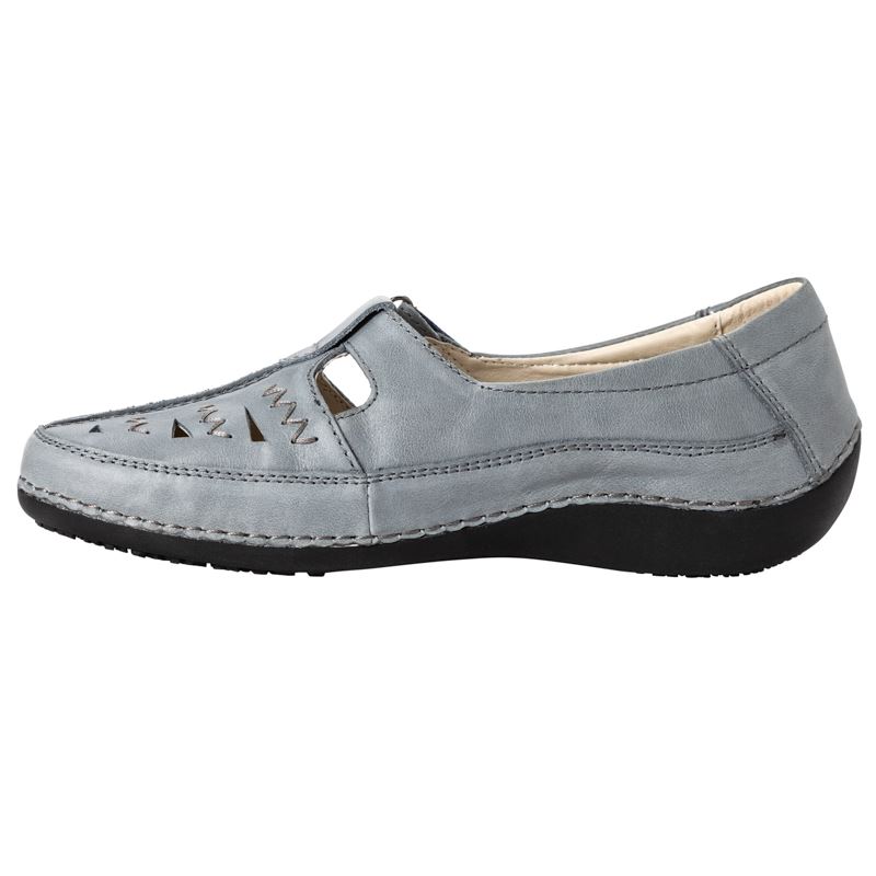 Denim Women's Propet Clover Casual Shoes | v3QnedVQ