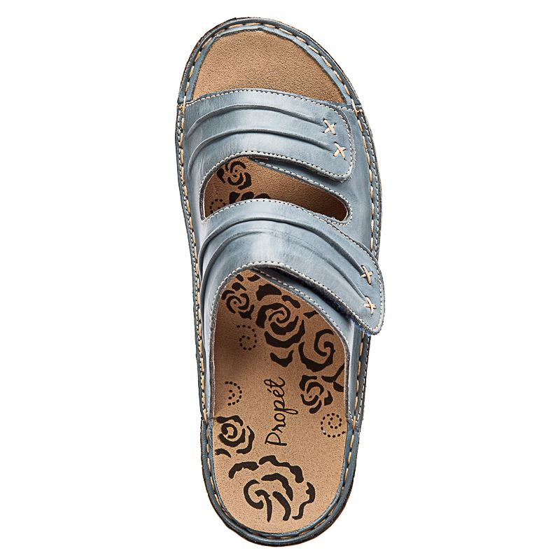 Denim Women's Propet June Sandals | BYdP8hDC