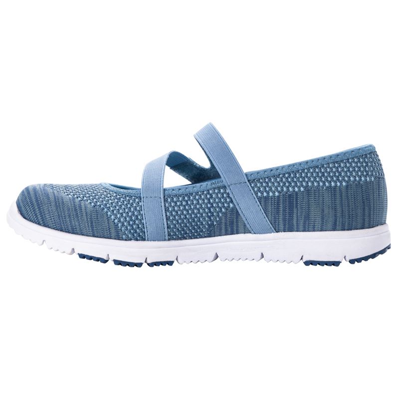 Denim Women's Propet TravelWalker EVO Mary Jane Casual Shoes | MplqBiSl