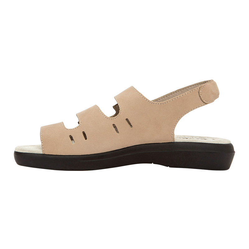 Dusty Taupe Nubuck Women's Propet Breeze Sandals | g579jJrz