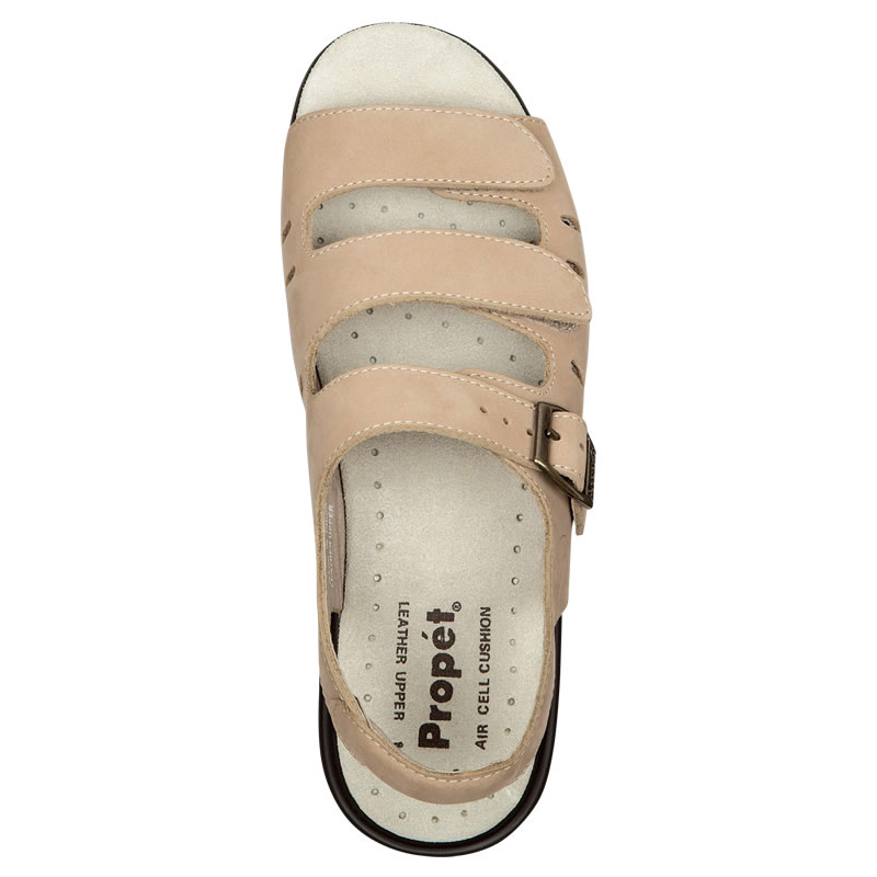 Dusty Taupe Nubuck Women's Propet Breeze Sandals | g579jJrz