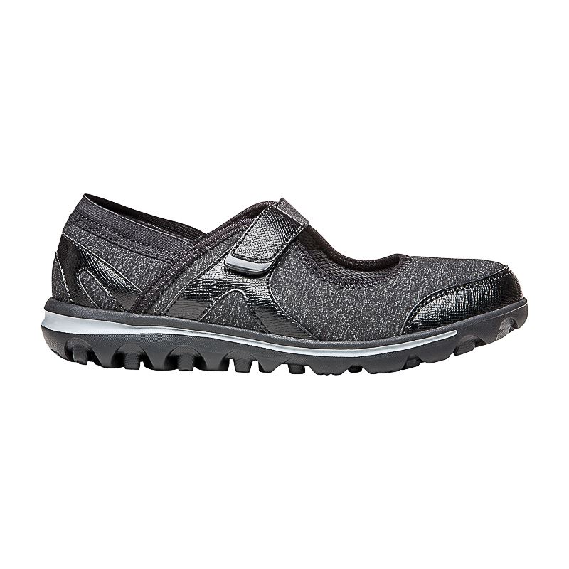 Grey / Black Women's Propet Onalee Sneakers | h9RyUbca