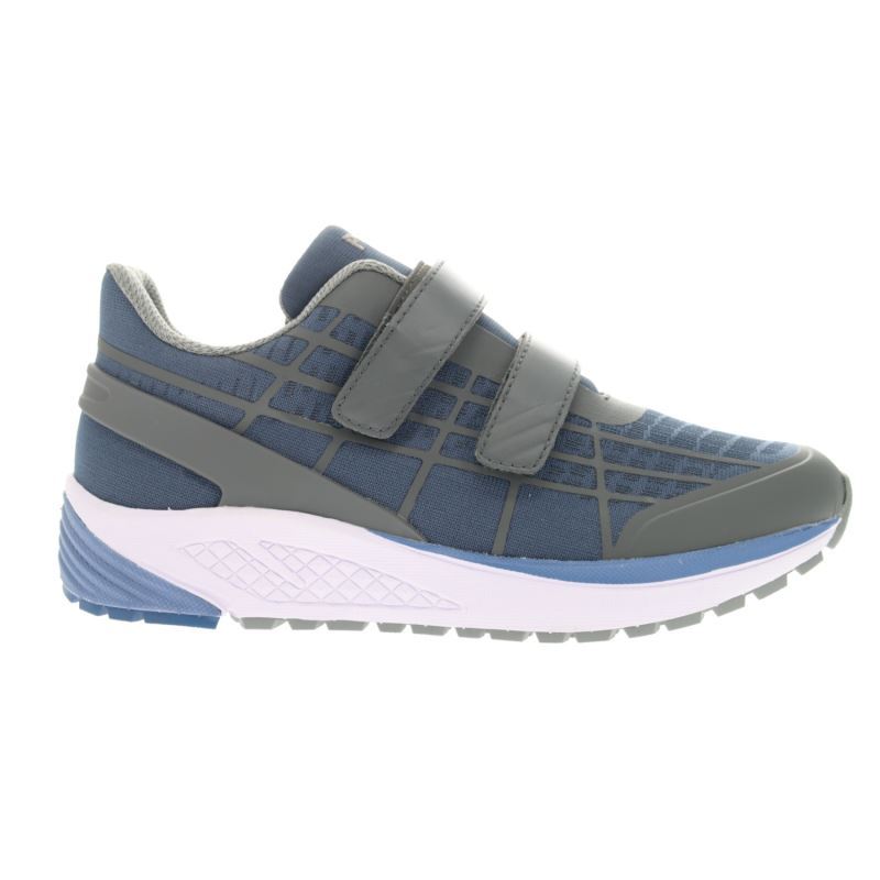 Grey / Blue Women's Propet One Twin Strap Sneakers | o1770gwf