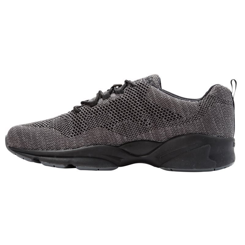 Grey / Grey Men's Propet Stability Fly Sneakers | RqZp5cBA