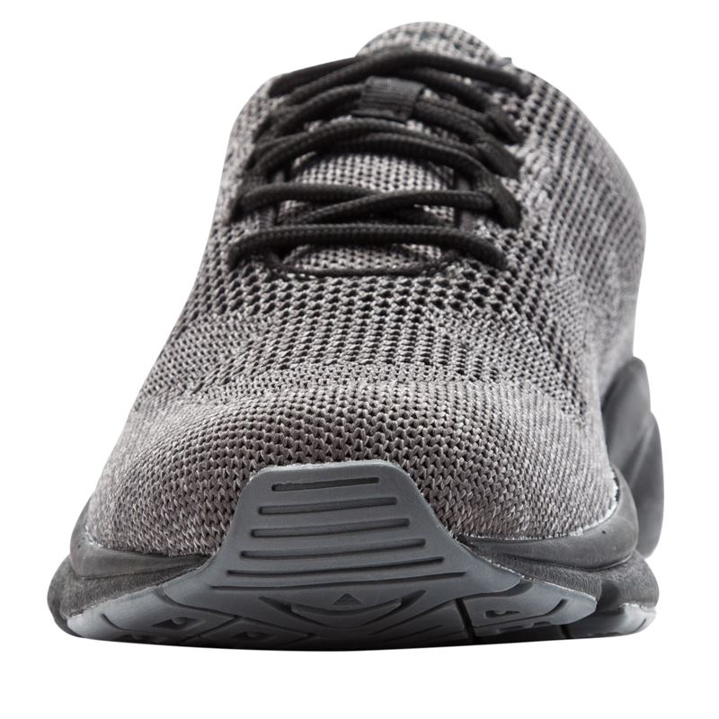 Grey / Grey Men's Propet Stability Fly Sneakers | RqZp5cBA