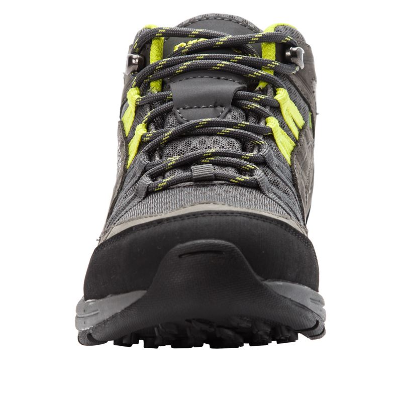 Grey / Light Green Women's Propet Peak Boots | QHc10VOd