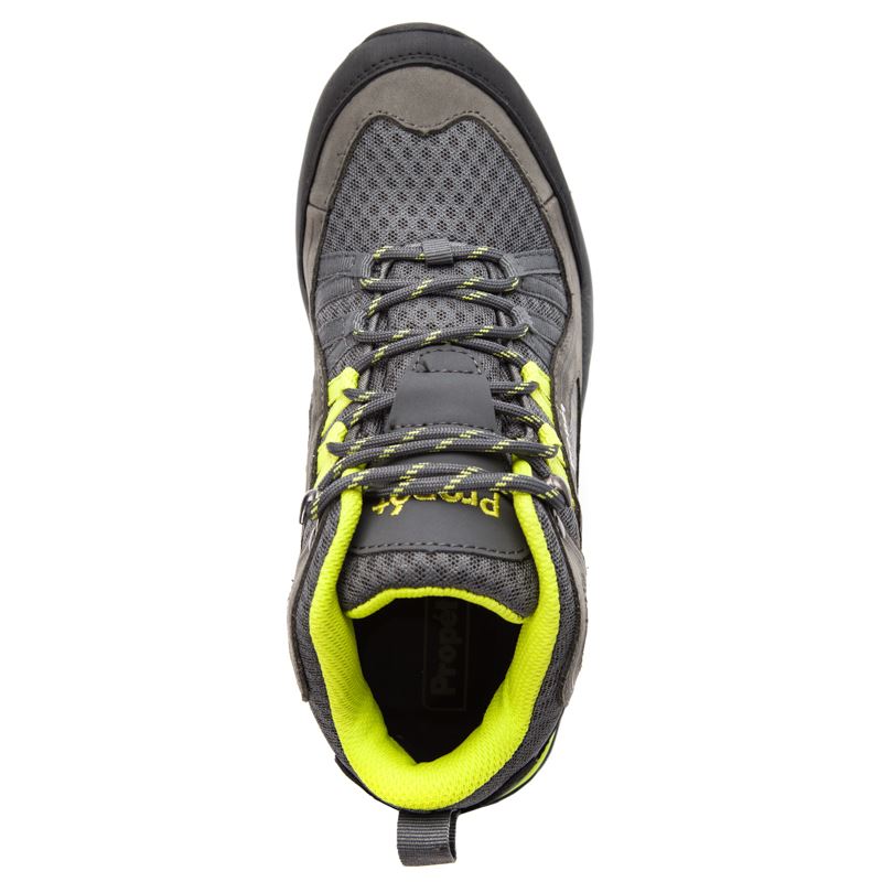 Grey / Light Green Women's Propet Peak Diabetic | kfKHXZBF