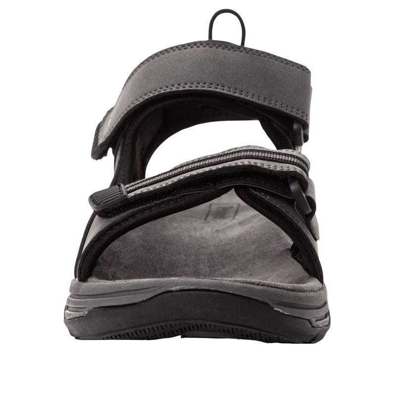 Grey Men's Propet Evan Sandals | iAYaG1sY