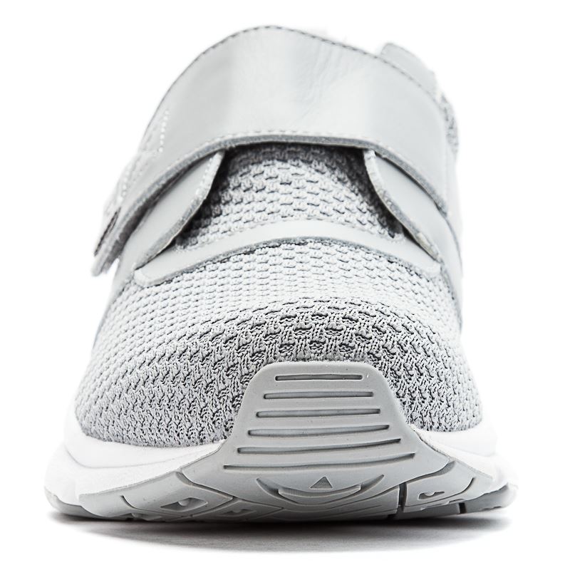 Grey Men's Propet Stability X Strap Sneakers | ezzBPeNy