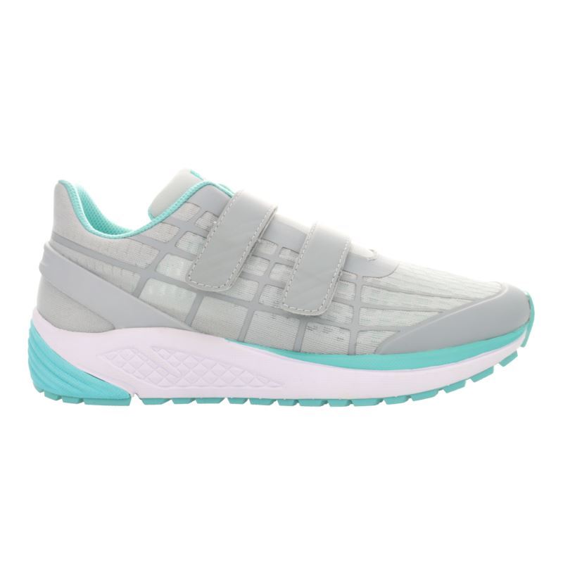 Grey / Mint Women's Propet One Twin Strap Sneakers | ns2TBtUL