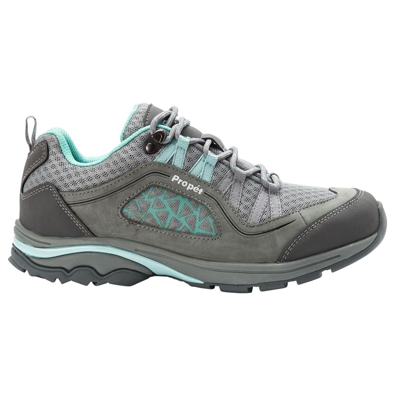 Grey / Mint Women's Propet Piccolo Diabetic | zPjm4Lih