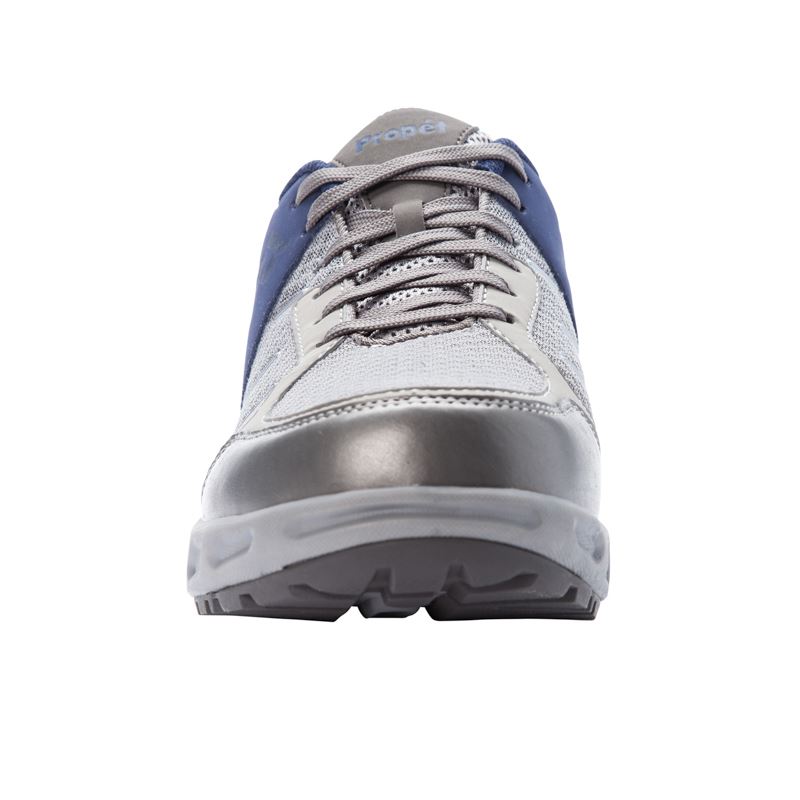 Grey / Navy Men's Propet Matthew Diabetic | XoCp65Ot