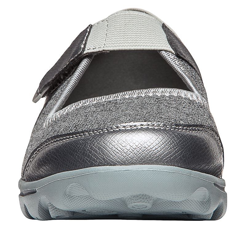 Grey / Silver Women's Propet Onalee Sneakers | uZBugk4D