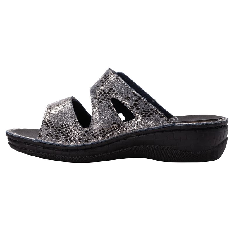 Grey Snake Women's Propet Joelle Sandals | NL4oi05i