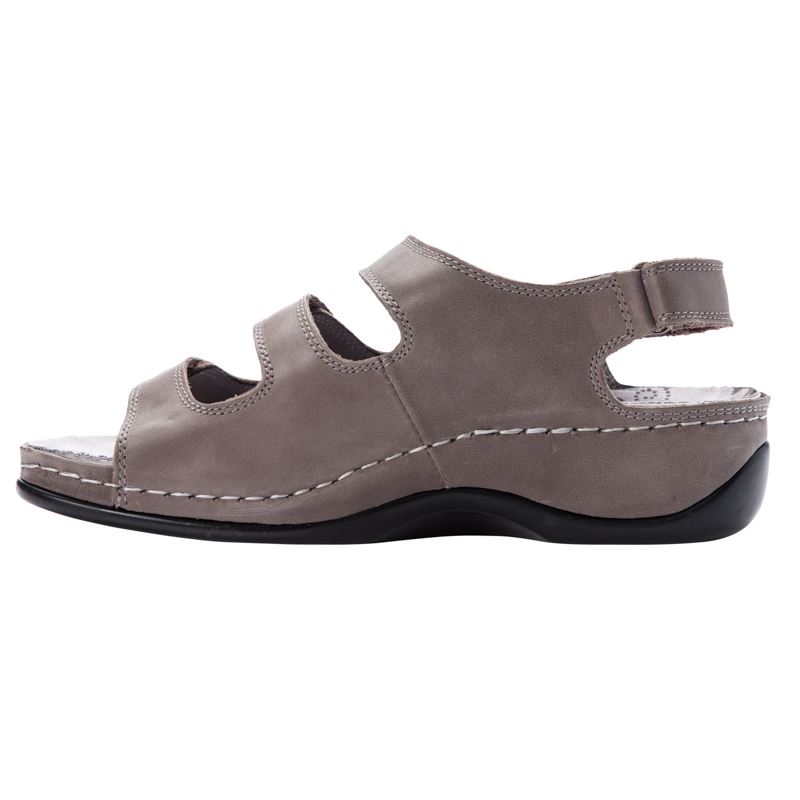 Grey Women's Propet Kara Sandals | tUeRjoqn