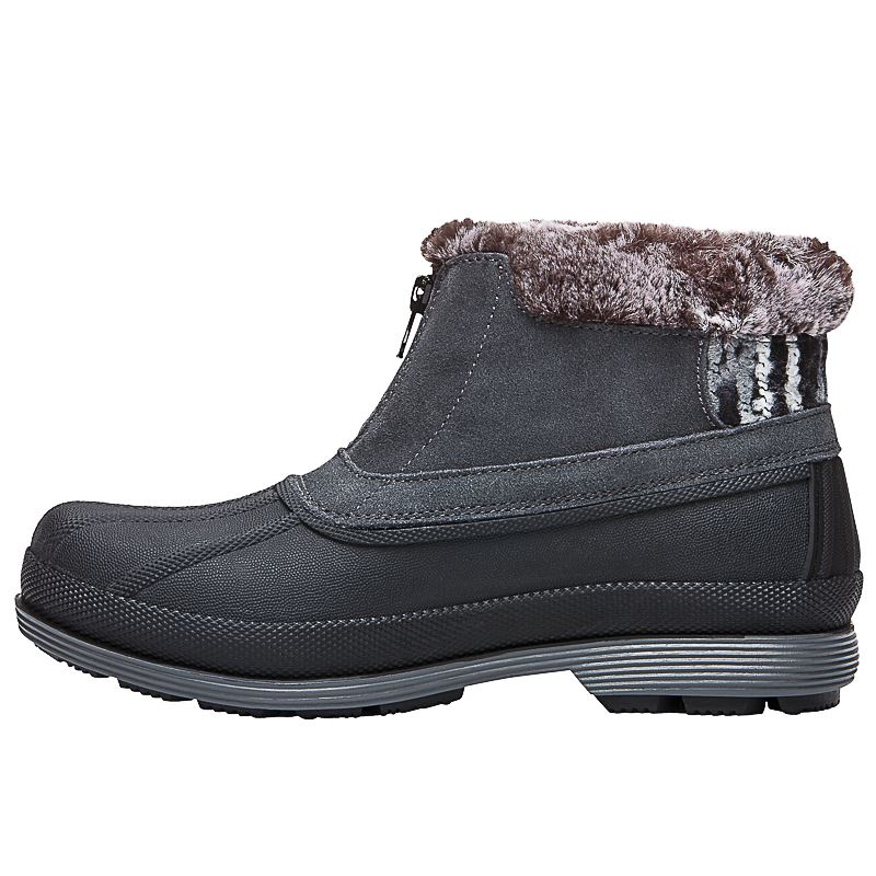 Grey Women's Propet Lumi Ankle Zip Boots | ZTzAbiYp