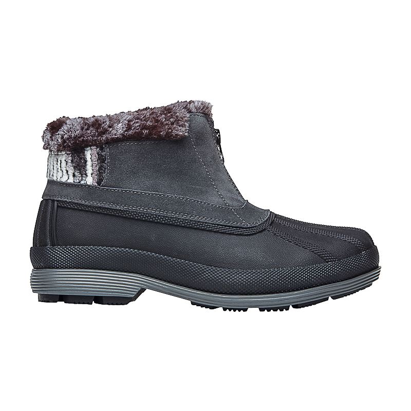 Grey Women's Propet Lumi Ankle Zip Boots | ZTzAbiYp