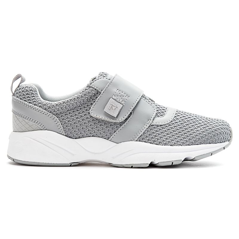 Grey Women's Propet Stability X Strap Sneakers | 1oy2RzRR