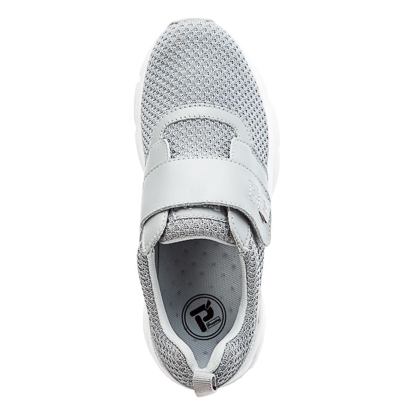 Grey Women's Propet Stability X Strap Sneakers | 1oy2RzRR