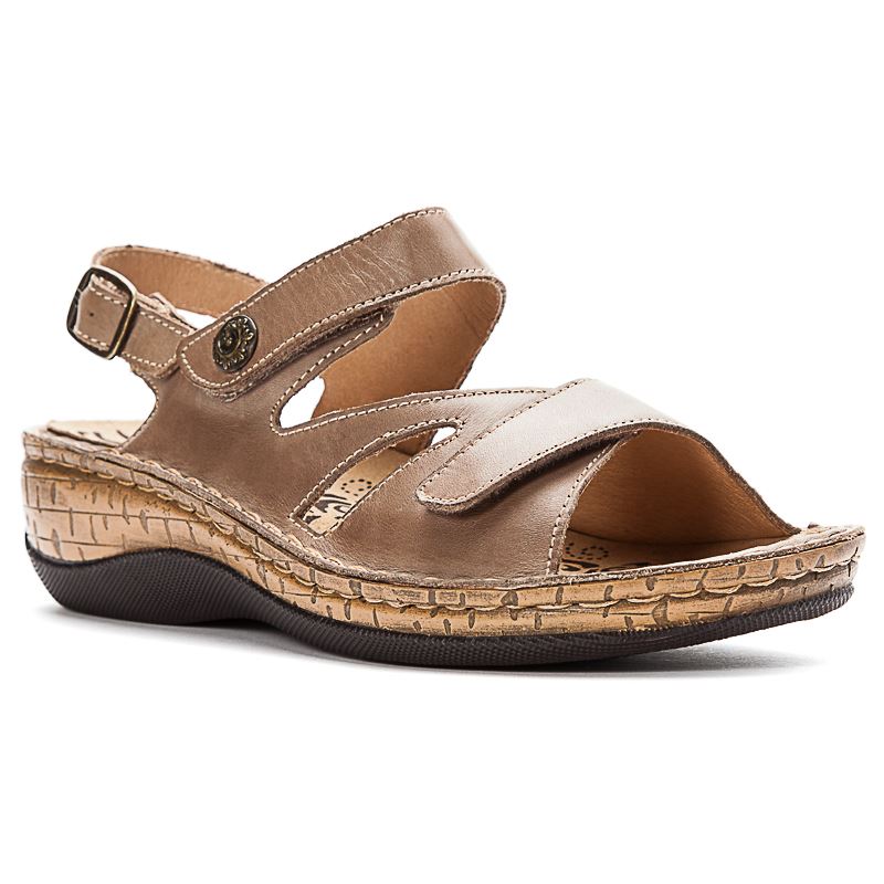 Khaki Women\'s Propet Jocelyn Sandals | xkawmxev