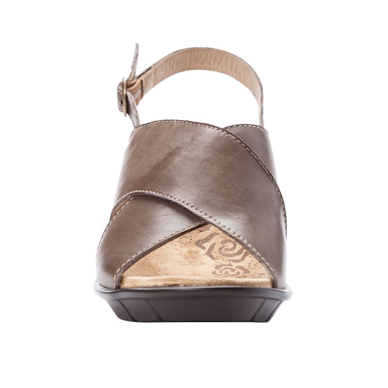 Khaki Women's Propet Luna Sandals | UDaO1xdr