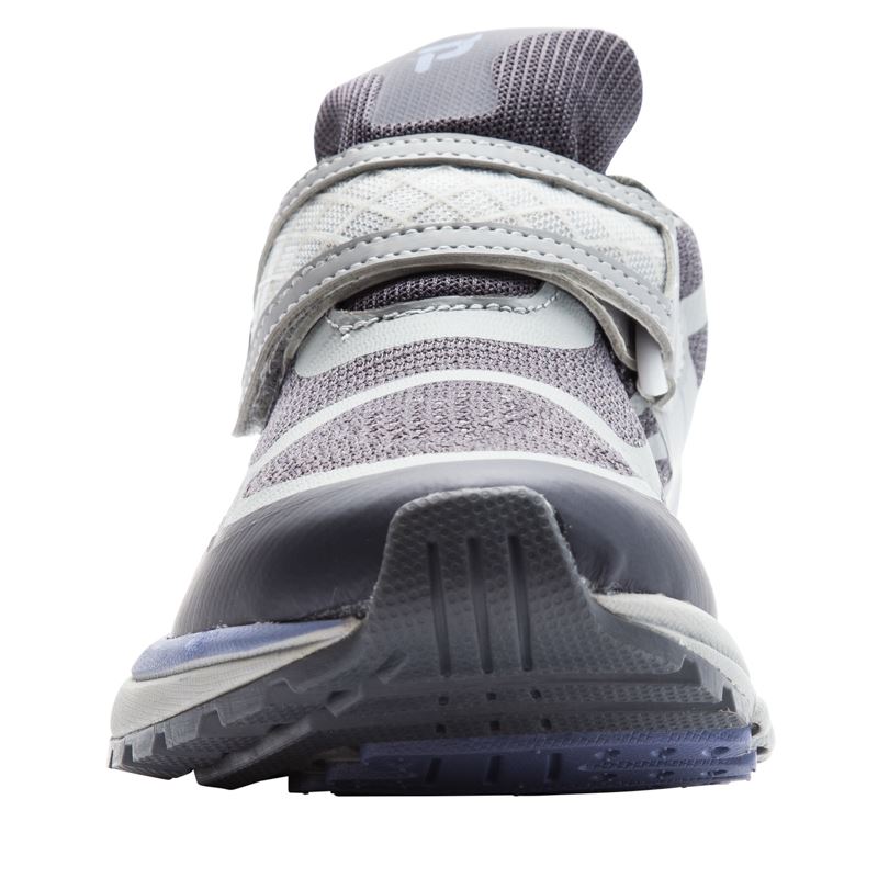 Lavender / Grey Women's Propet One Strap Sneakers | hk4dogP5