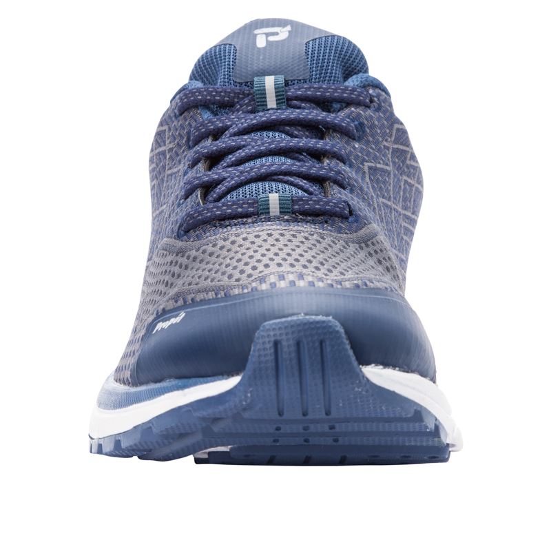 Navy / Grey Men's Propet One Sneakers | 6QN9C1Y4