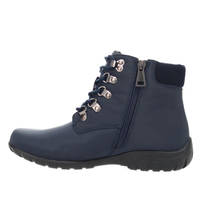 Navy Women's Propet Dani Ankle Lace Boots | pJzL7TvY