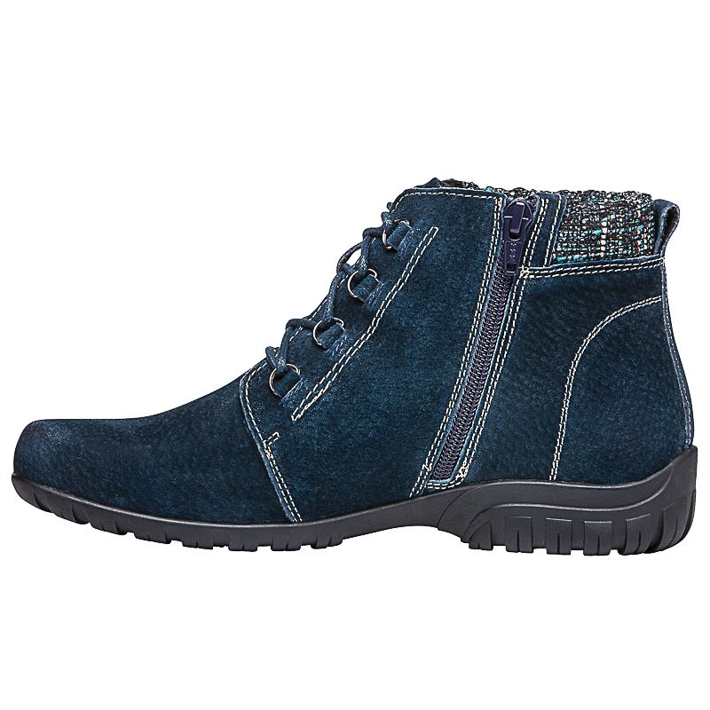 Navy Women's Propet Delaney Boots | ecdBQYB1