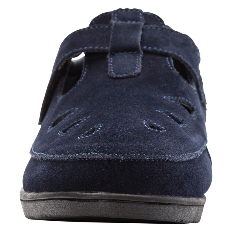 Navy Women's Propet Ladybug Diabetic | sB3wiTky