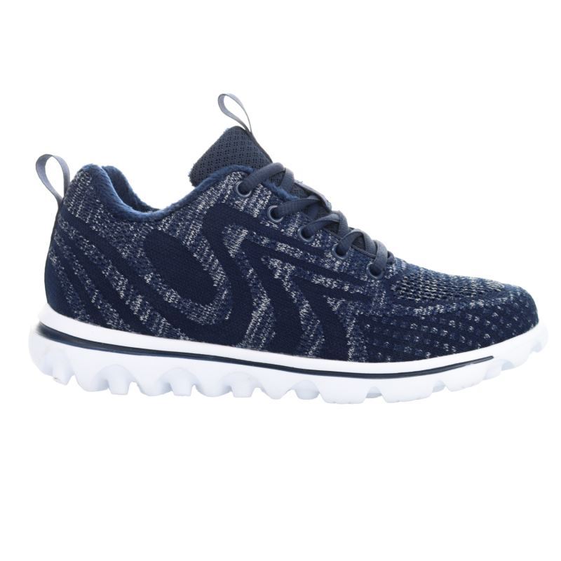 Navy Women's Propet TravelActiv Allay Sneakers | OvfPiMzK