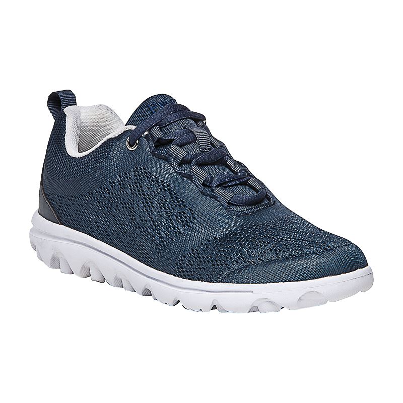 Navy Women\'s Propet TravelActiv Sneakers | awmTs7Et