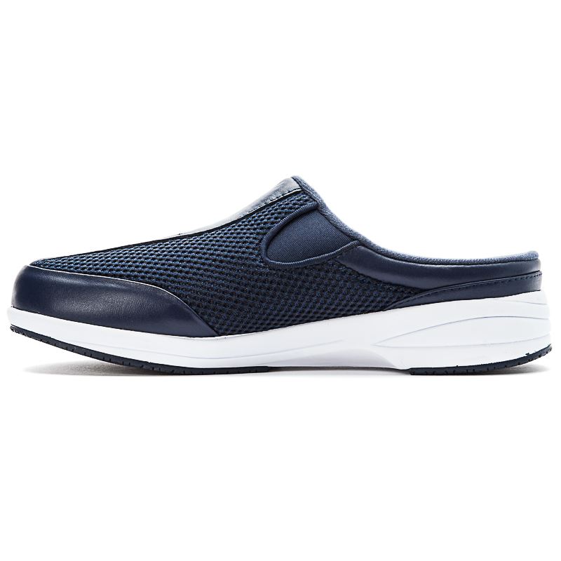 Navy Women's Propet Washable Walker Slide Casual Shoes | w8VZtN74