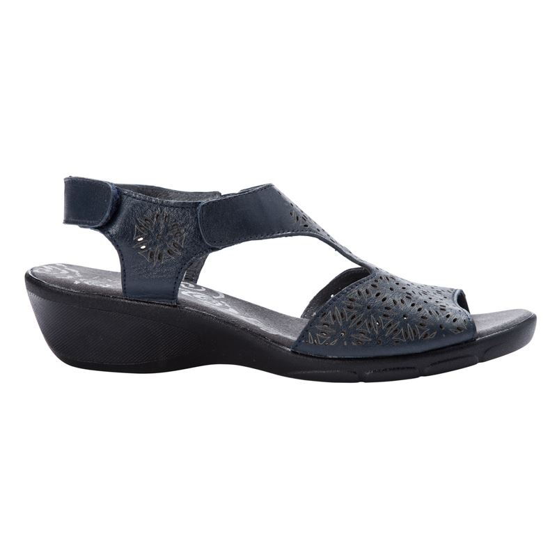 Navy Women's Propet Winnie Sandals | HeO392fw