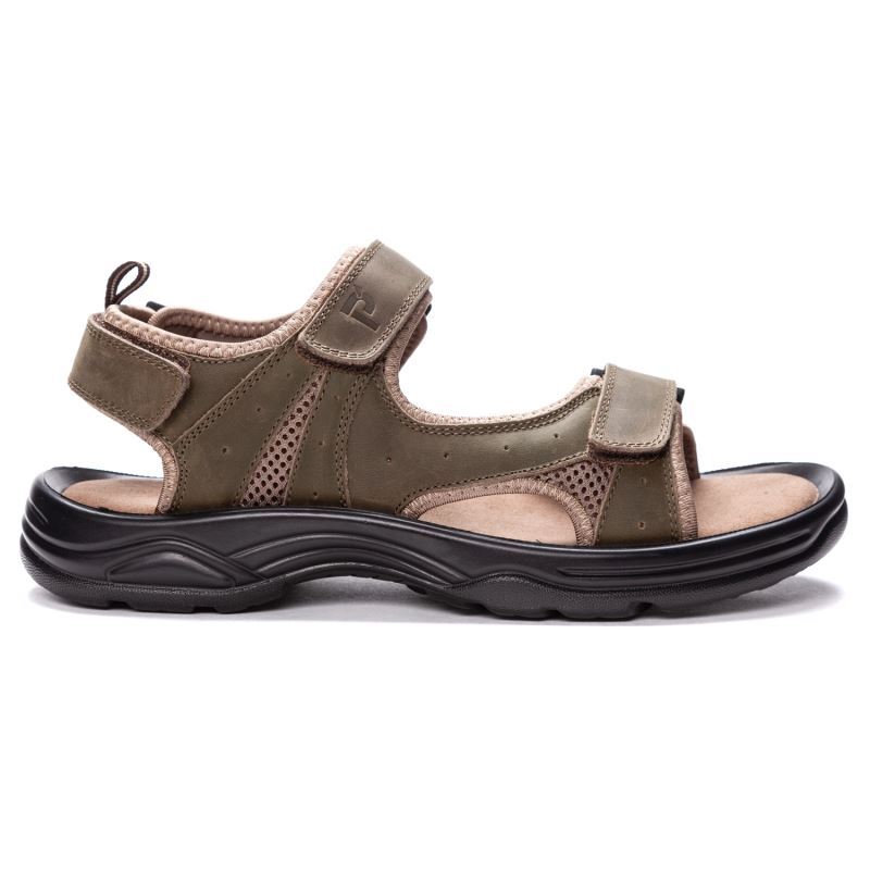 Olive Men's Propet Daytona Sandals | gvTadoQz