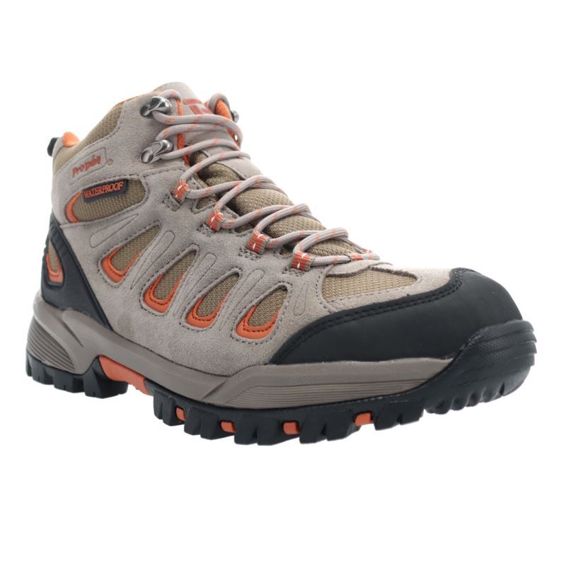 Orange Men\'s Propet Ridge Walker Outdoor Shoes | 98ud3qNi