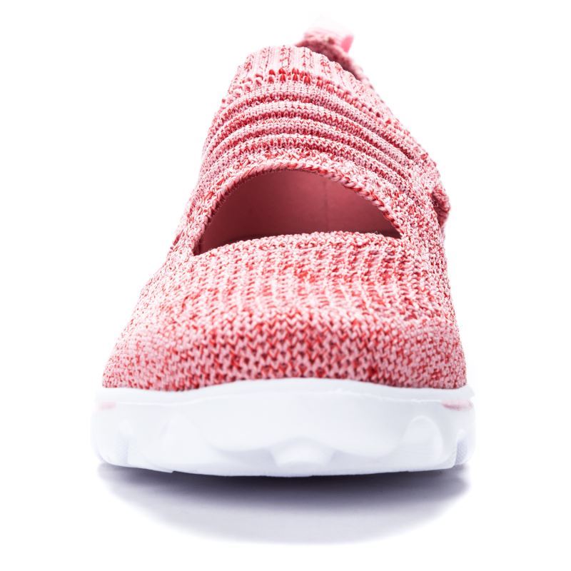 Pink / Red Women's Propet TraveActiv Avid Casual Shoes | YXpRTVhQ