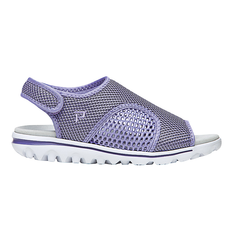 Purple / Black Women's Propet TravelActiv SS Sneakers | iqIywOJ6