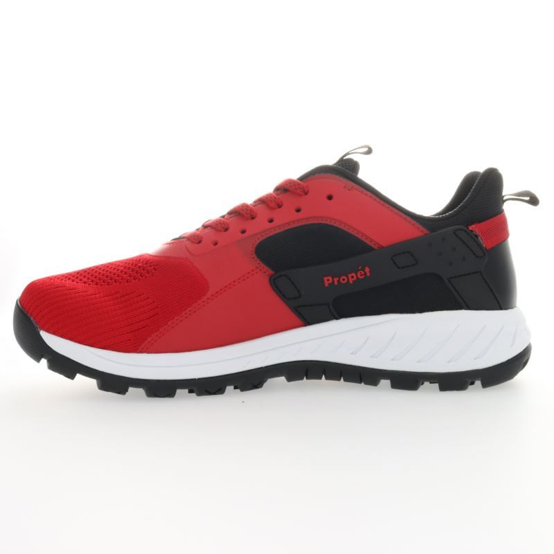 Red Men's Propet Visp Sneakers | l8V7FSMy