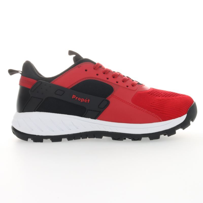 Red Men's Propet Visp Sneakers | l8V7FSMy