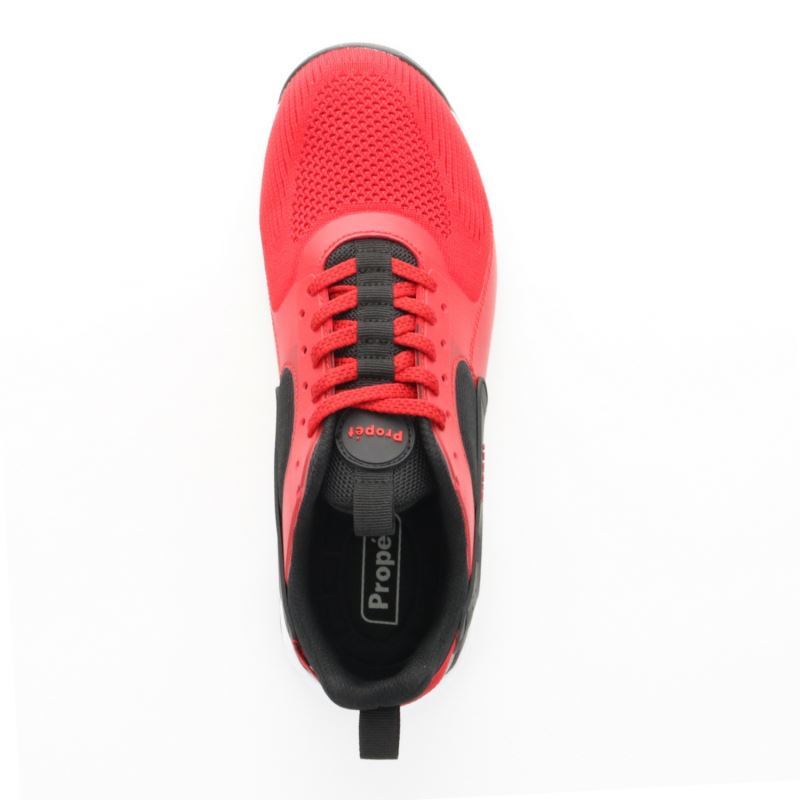 Red Men's Propet Visp Sneakers | l8V7FSMy