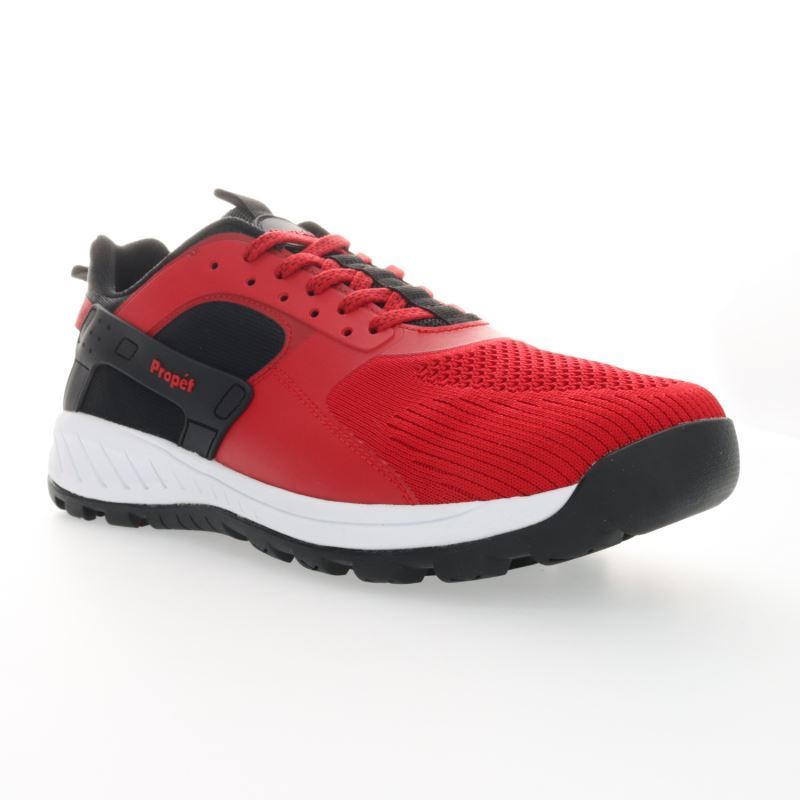 Red Men\'s Propet Visp Sneakers | l8V7FSMy