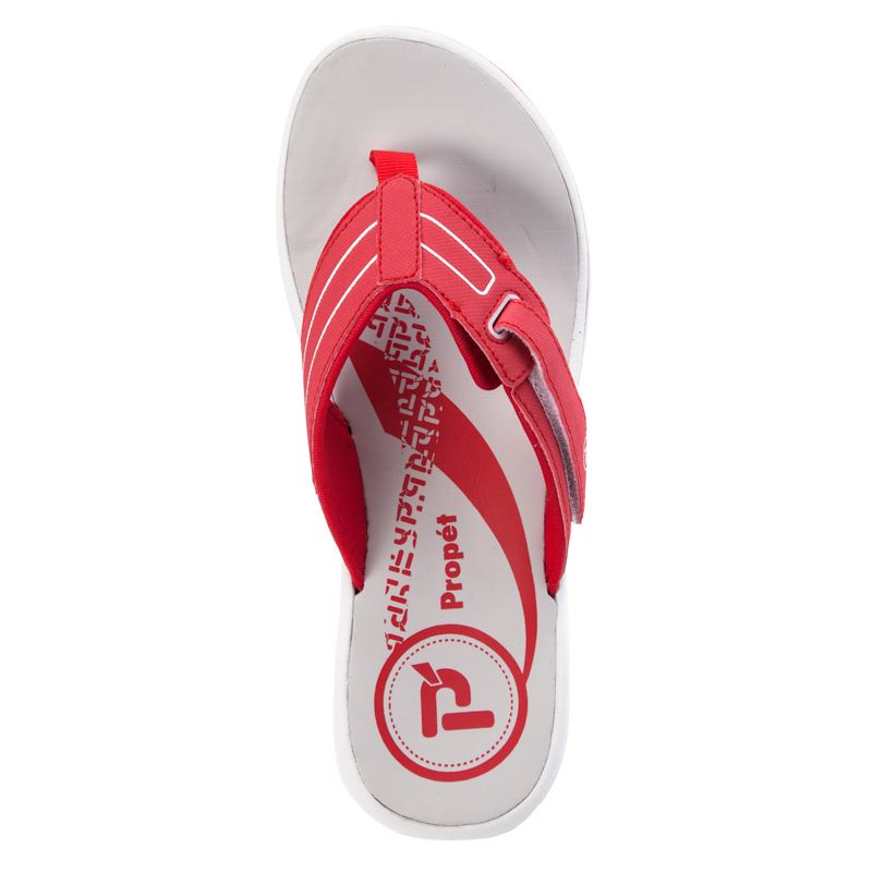 Red Women's Propet Edie Sandals | 4GKV5SMw