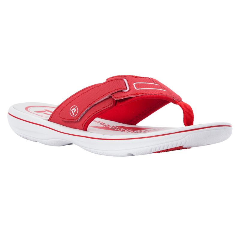 Red Women\'s Propet Edie Sandals | 4GKV5SMw